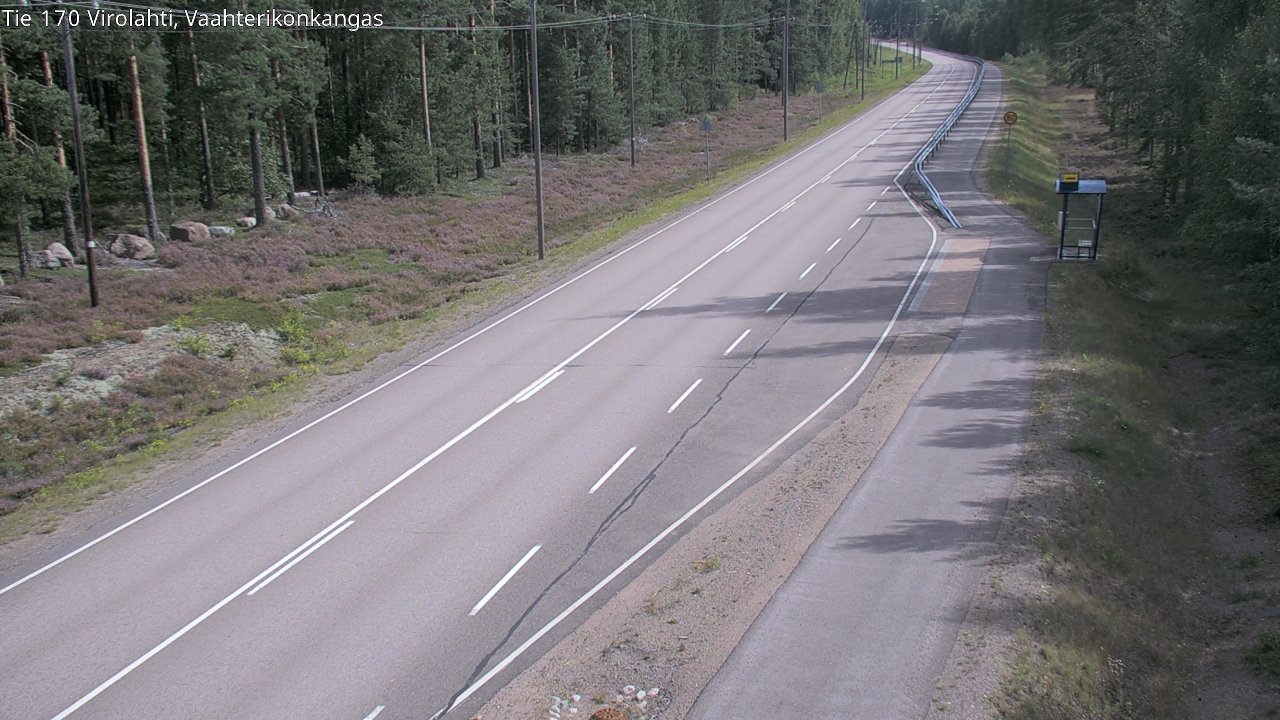 Kelikamerat Kuva Tie 170 Virolahti, Vaahterikonkangas, Virolahti, Kymenlaakso