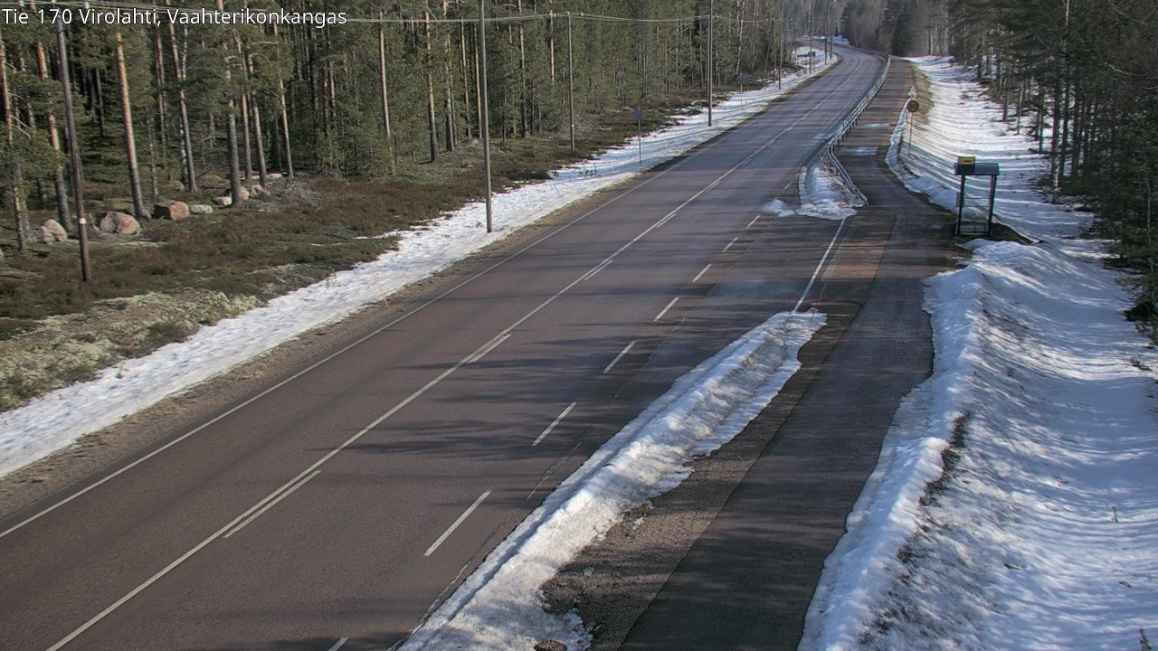 Kelikamerat Kuva Tie 170 Virolahti, Vaahterikonkangas, Virolahti, Kymenlaakso
