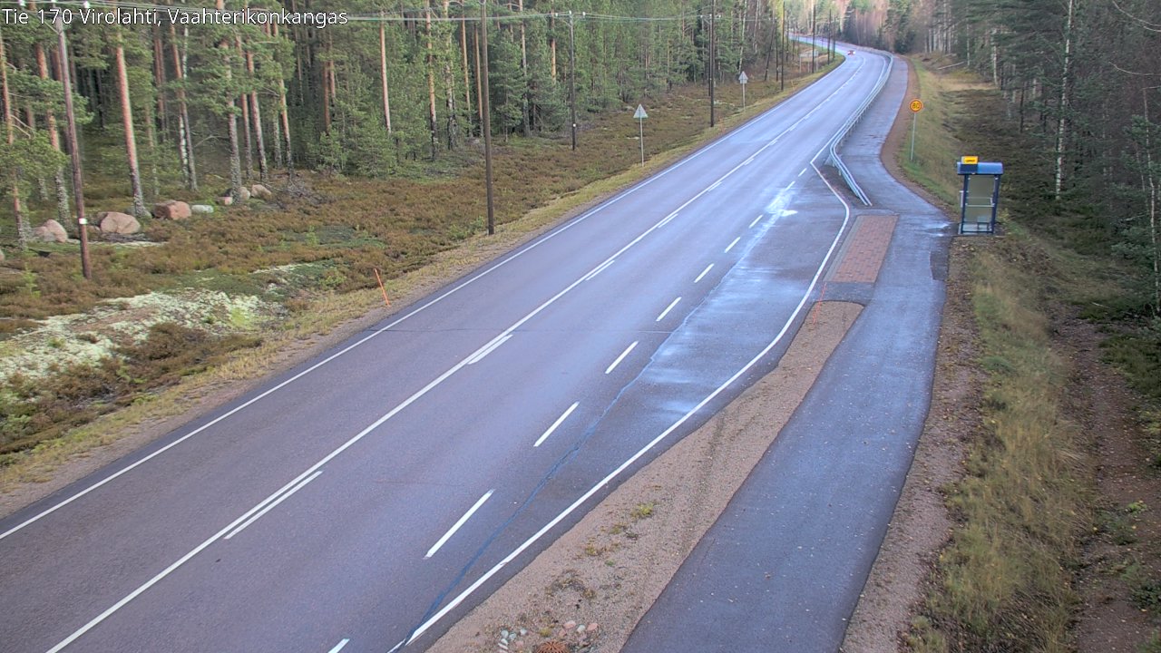 Kelikamerat Kuva Tie 170 Virolahti, Vaahterikonkangas, Virolahti, Kymenlaakso