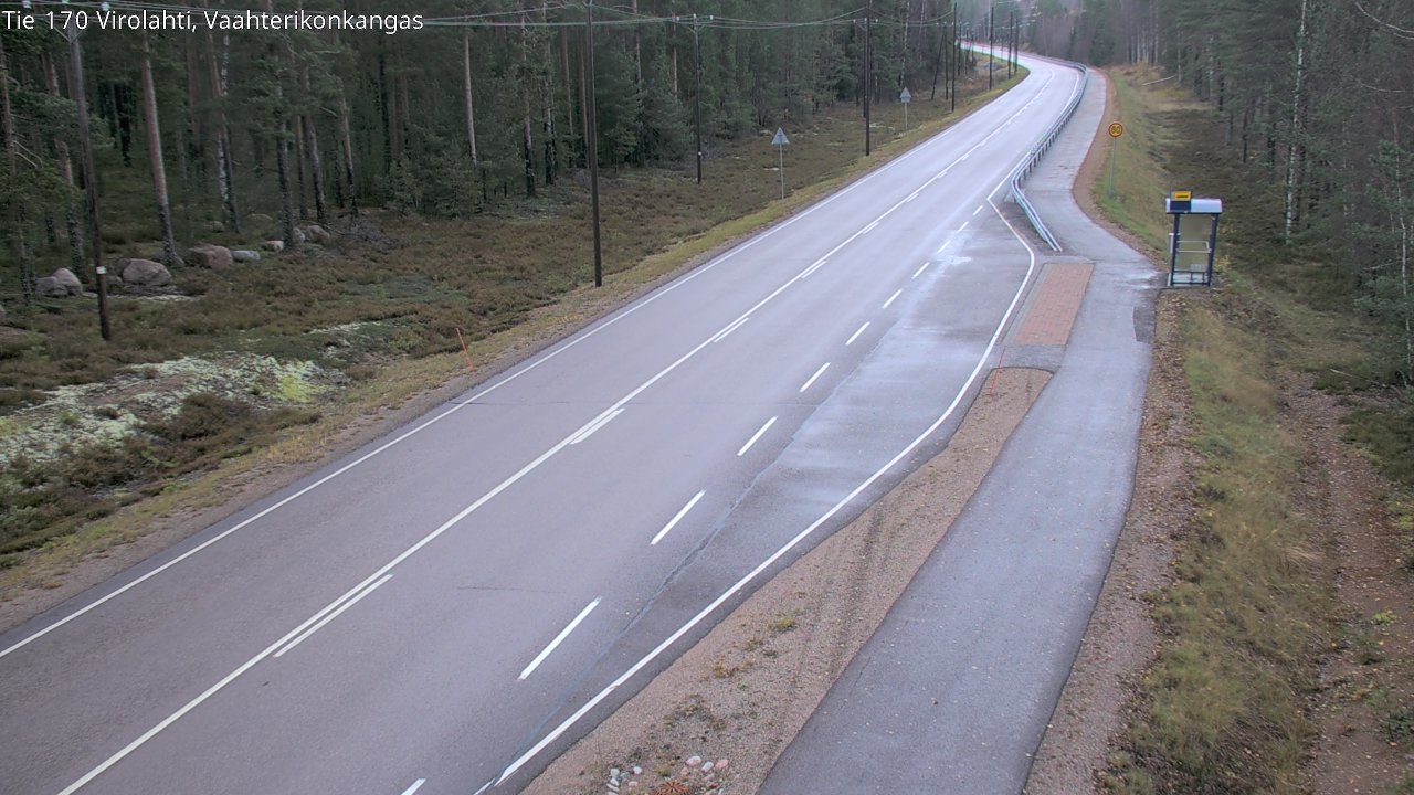 Kelikamerat Kuva Tie 170 Virolahti, Vaahterikonkangas, Virolahti, Kymenlaakso