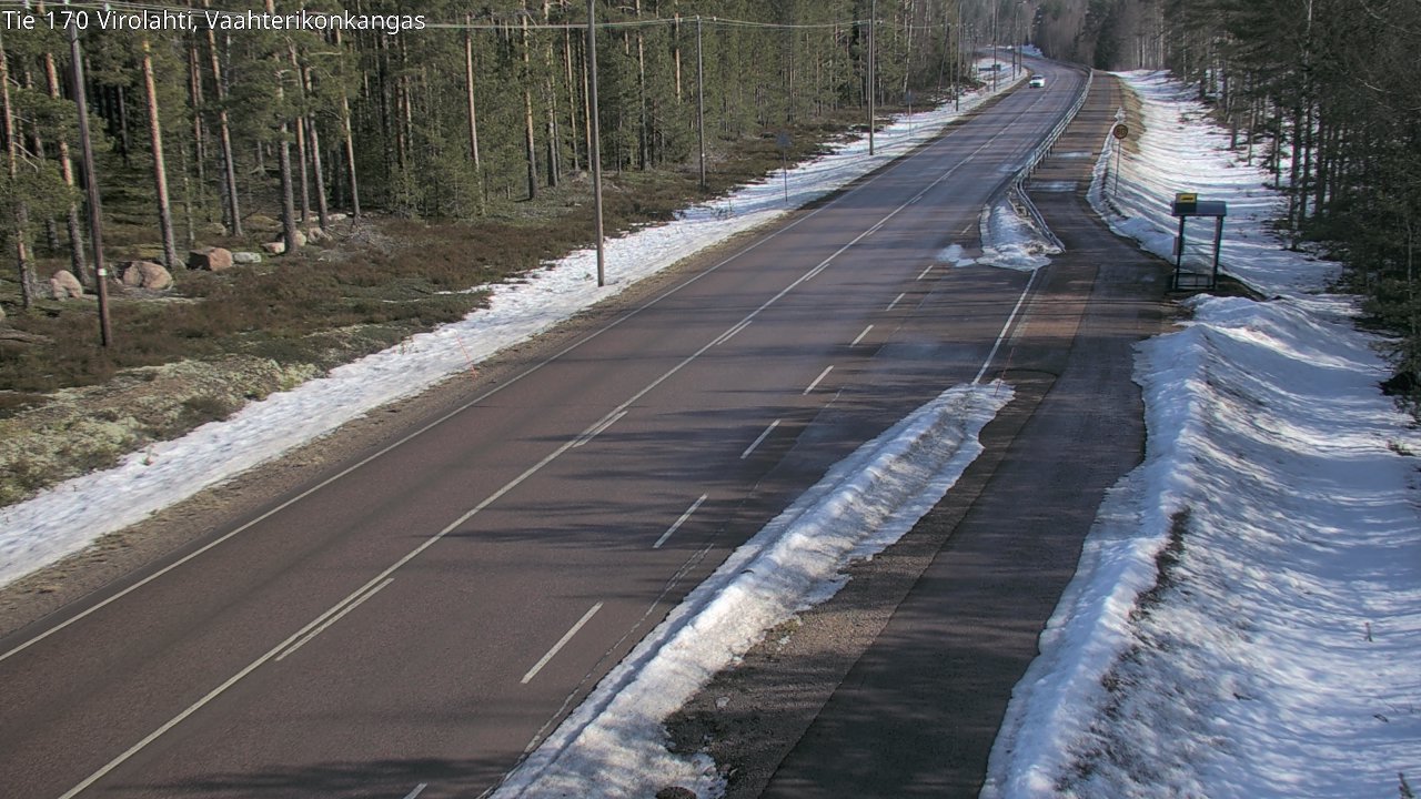 Kelikamerat Kuva Tie 170 Virolahti, Vaahterikonkangas, Virolahti, Kymenlaakso