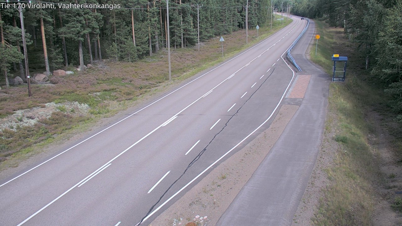 Kelikamerat Kuva Tie 170 Virolahti, Vaahterikonkangas, Virolahti, Kymenlaakso