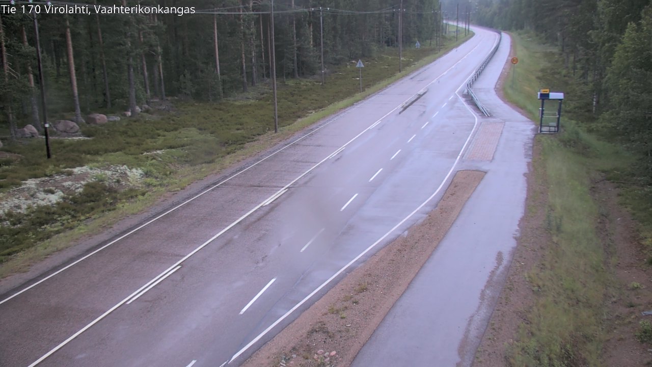 Kelikamerat Kuva Tie 170 Virolahti, Vaahterikonkangas, Virolahti, Kymenlaakso