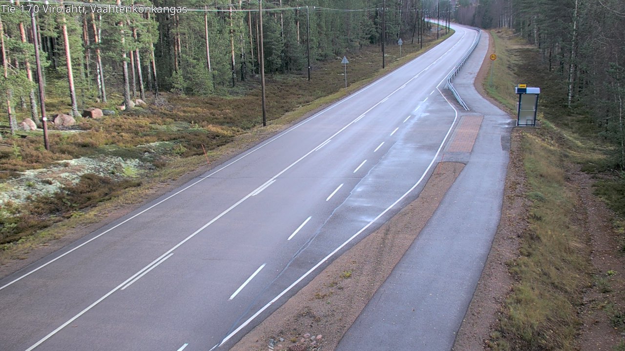 Kelikamerat Kuva Tie 170 Virolahti, Vaahterikonkangas, Virolahti, Kymenlaakso