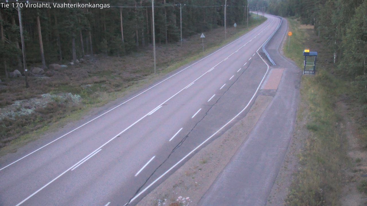 Kelikamerat Kuva Tie 170 Virolahti, Vaahterikonkangas, Virolahti, Kymenlaakso