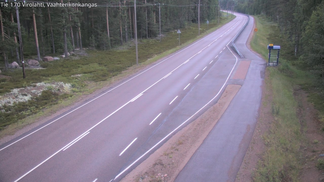 Kelikamerat Kuva Tie 170 Virolahti, Vaahterikonkangas, Virolahti, Kymenlaakso