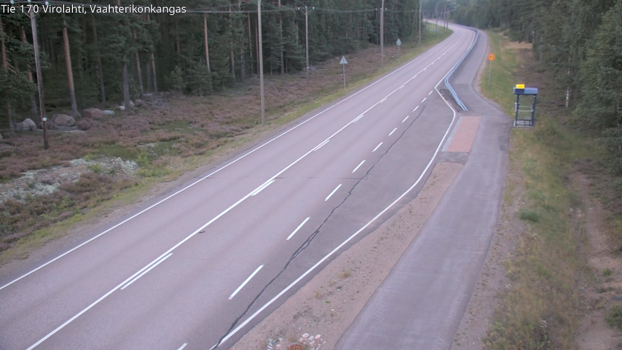 Kelikamerat Kuva Tie 170 Virolahti, Vaahterikonkangas, Virolahti, Kymenlaakso