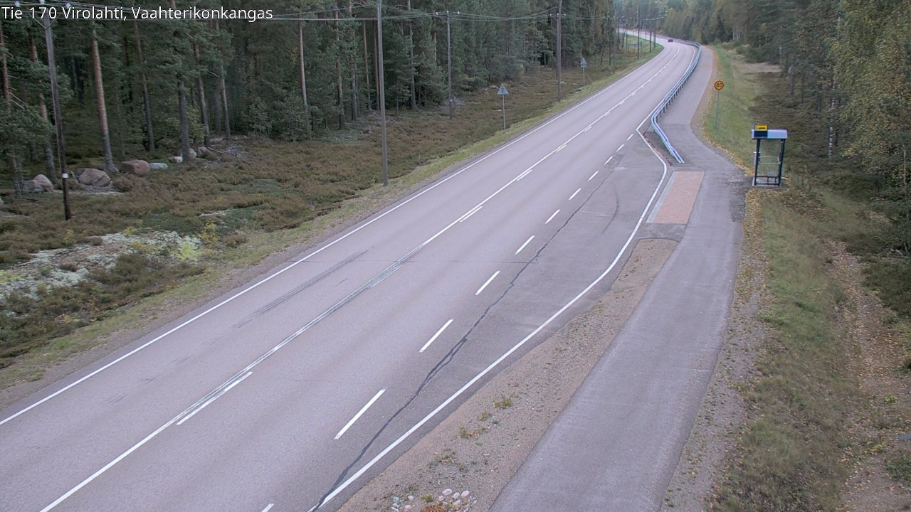 Kelikamerat Kuva Tie 170 Virolahti, Vaahterikonkangas, Virolahti, Kymenlaakso