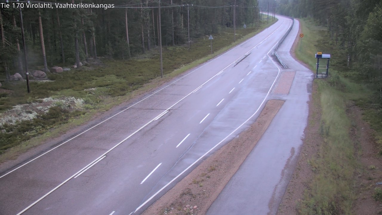 Kelikamerat Kuva Tie 170 Virolahti, Vaahterikonkangas, Virolahti, Kymenlaakso