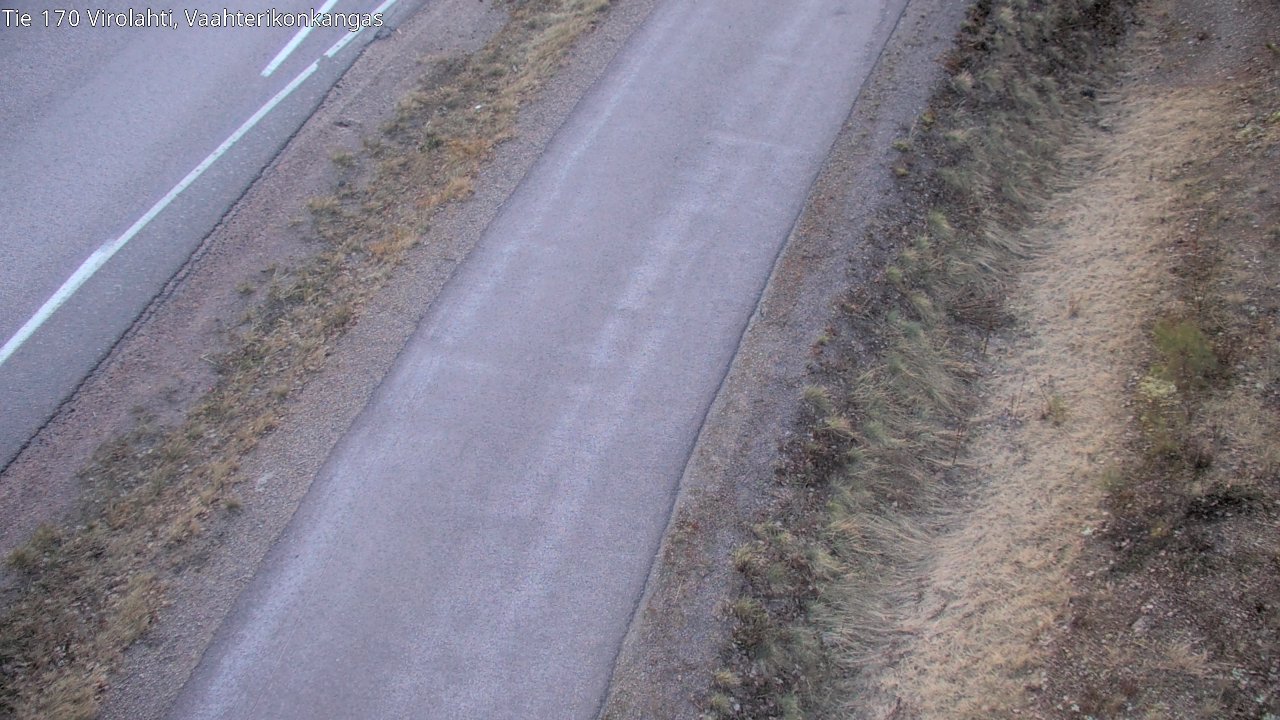 Weather Camera Image Väg 170 Vederlax, Vaahterikonkangas, Virolahti, Kymenlaakso