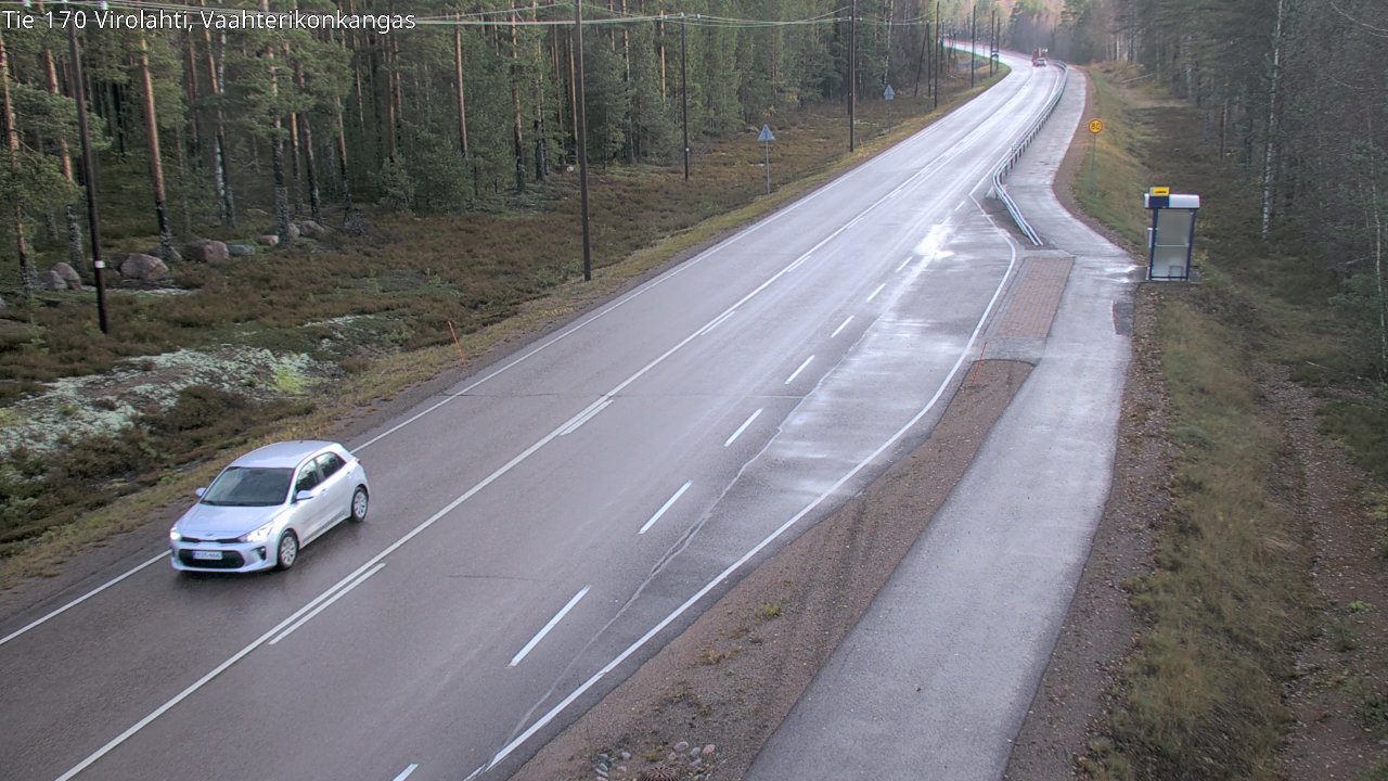 Kelikamerat Kuva Tie 170 Virolahti, Vaahterikonkangas, Virolahti, Kymenlaakso