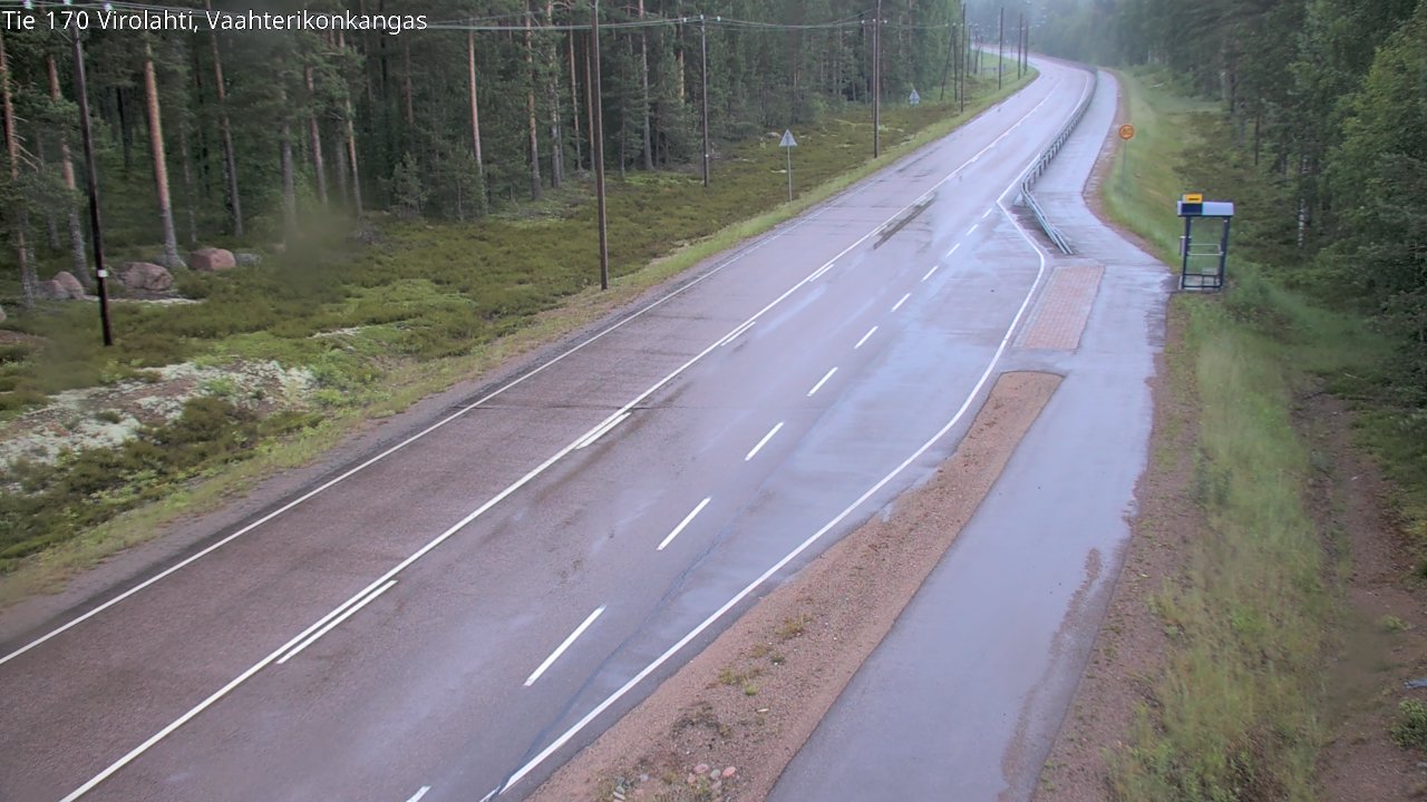 Kelikamerat Kuva Tie 170 Virolahti, Vaahterikonkangas, Virolahti, Kymenlaakso