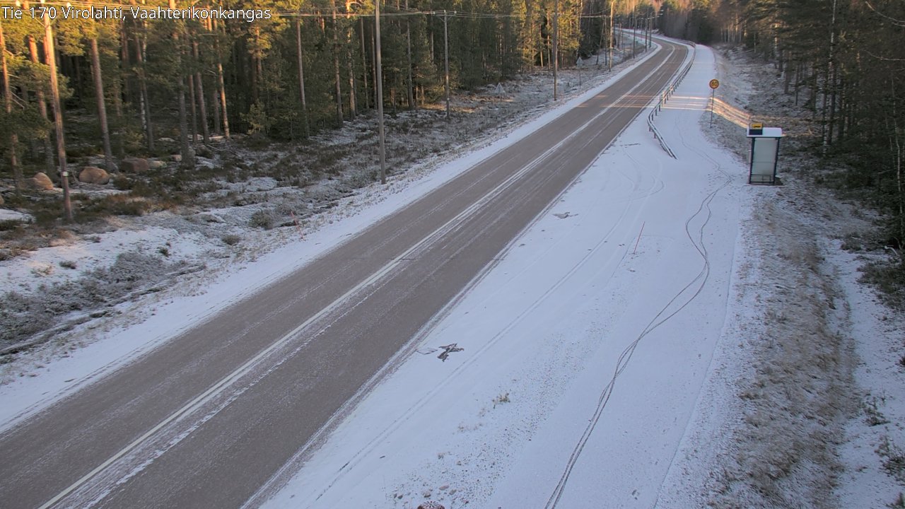 Kelikamerat Kuva Tie 170 Virolahti, Vaahterikonkangas, Virolahti, Kymenlaakso