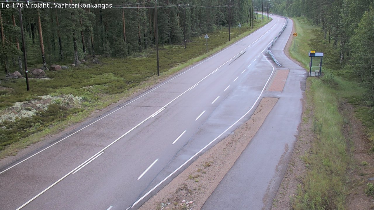 Kelikamerat Kuva Tie 170 Virolahti, Vaahterikonkangas, Virolahti, Kymenlaakso