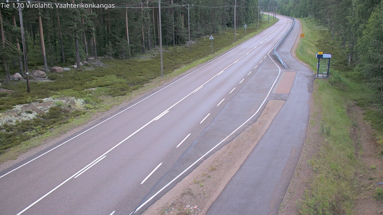 Kelikamerat Kuva Tie 170 Virolahti, Vaahterikonkangas, Virolahti, Kymenlaakso