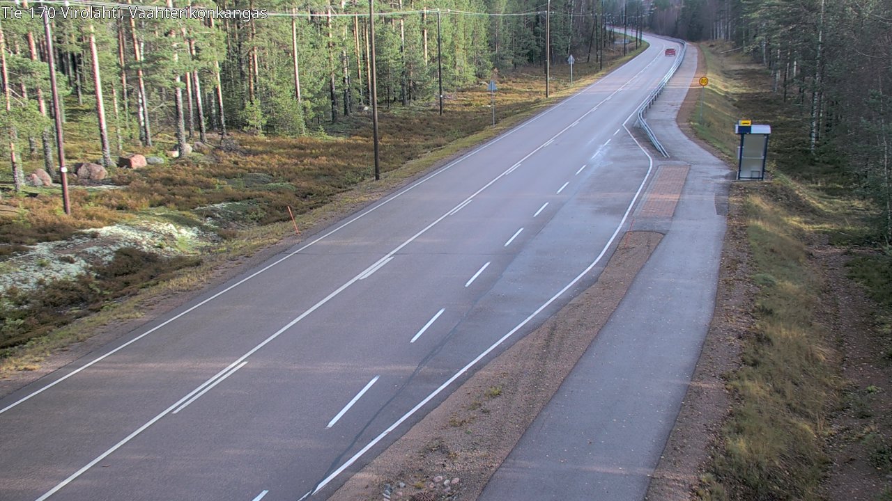 Kelikamerat Kuva Tie 170 Virolahti, Vaahterikonkangas, Virolahti, Kymenlaakso