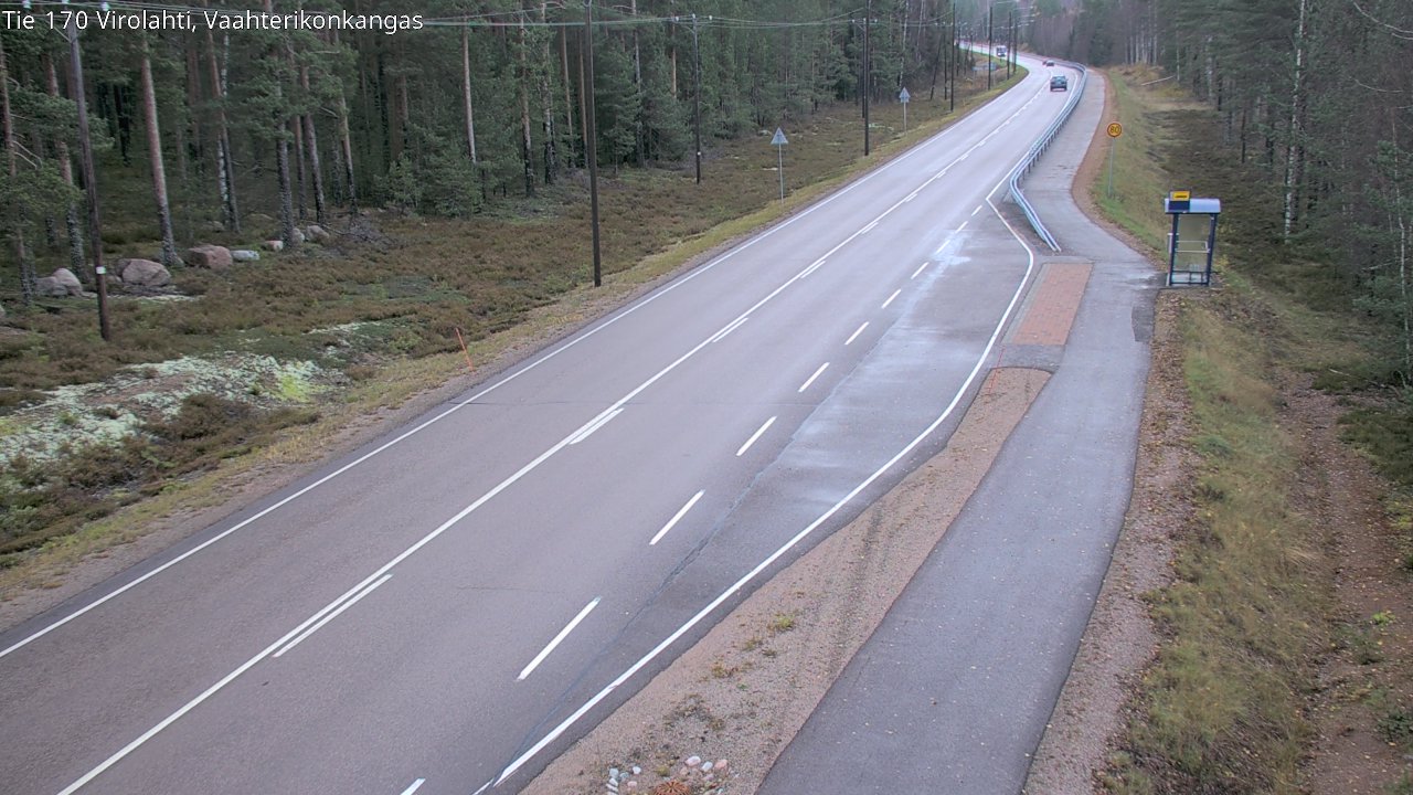 Kelikamerat Kuva Tie 170 Virolahti, Vaahterikonkangas, Virolahti, Kymenlaakso