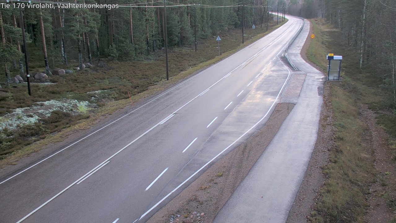 Kelikamerat Kuva Tie 170 Virolahti, Vaahterikonkangas, Virolahti, Kymenlaakso