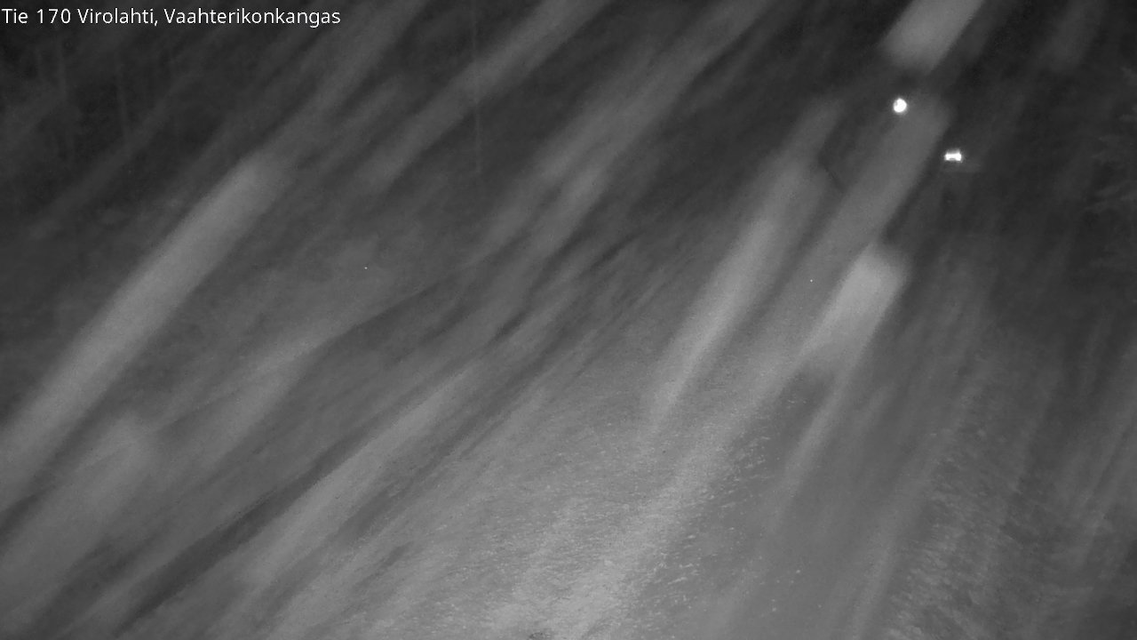 Weather Camera Image Väg 170 Vederlax, Vaahterikonkangas, Virolahti, Kymenlaakso