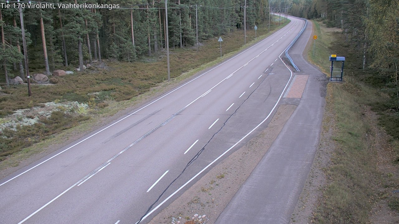 Kelikamerat Kuva Tie 170 Virolahti, Vaahterikonkangas, Virolahti, Kymenlaakso