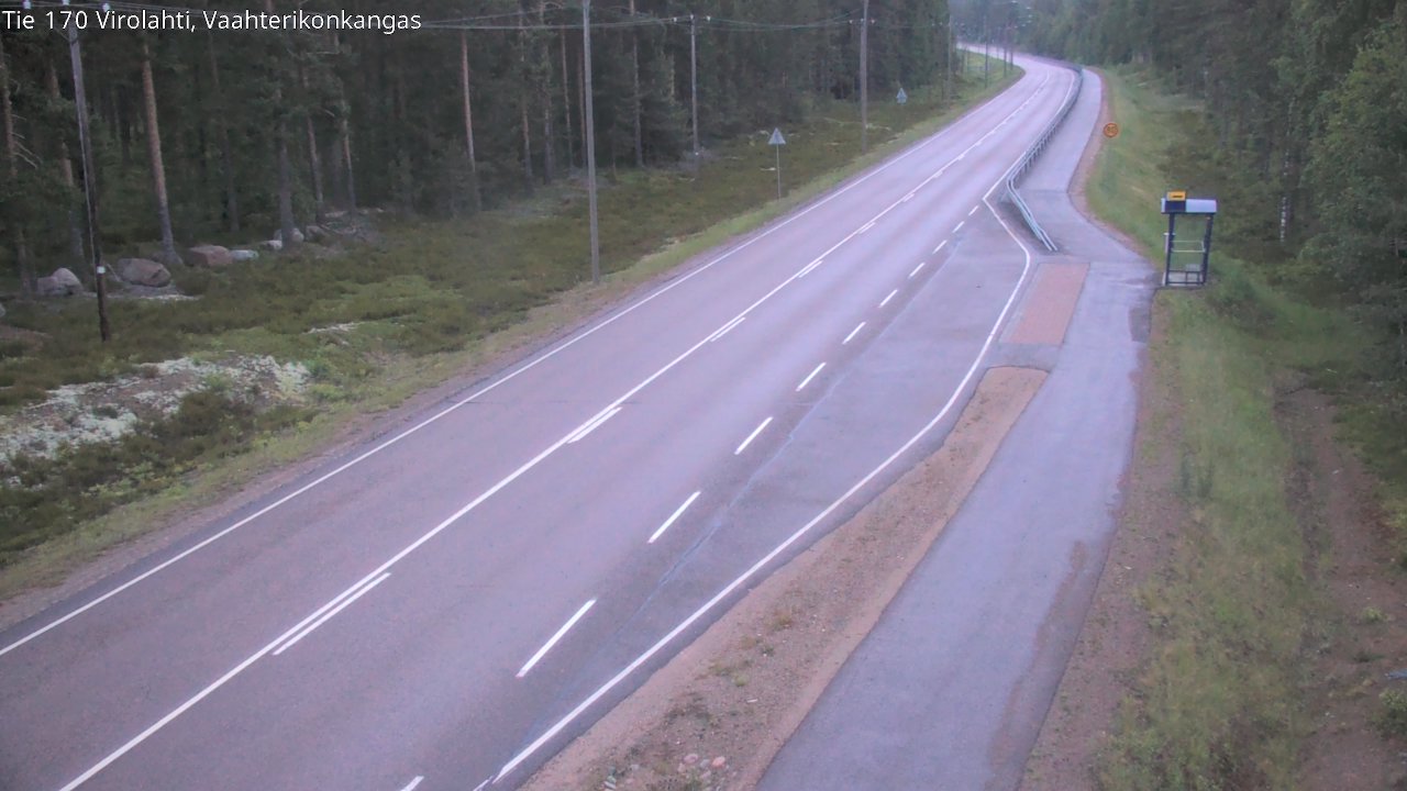 Kelikamerat Kuva Tie 170 Virolahti, Vaahterikonkangas, Virolahti, Kymenlaakso