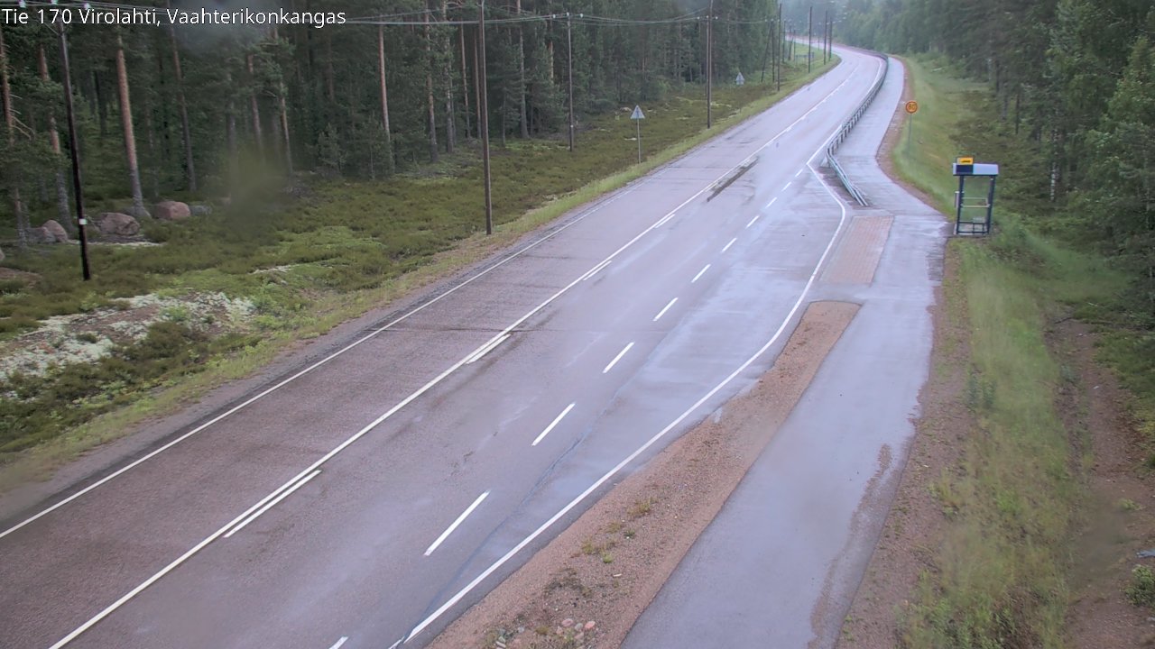 Kelikamerat Kuva Tie 170 Virolahti, Vaahterikonkangas, Virolahti, Kymenlaakso