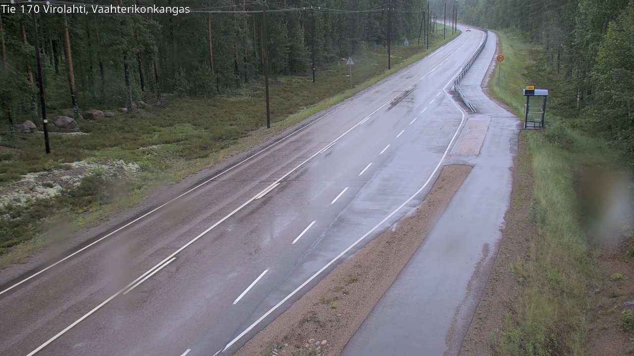 Kelikamerat Kuva Tie 170 Virolahti, Vaahterikonkangas, Virolahti, Kymenlaakso