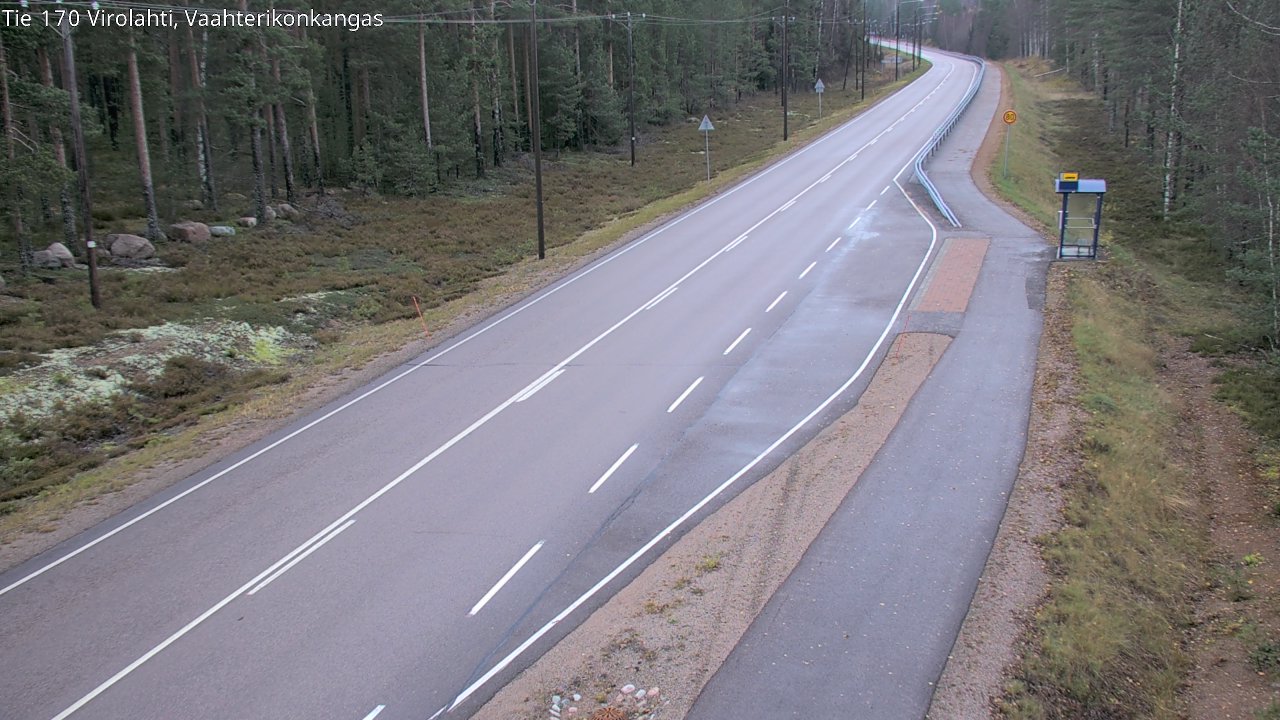 Kelikamerat Kuva Tie 170 Virolahti, Vaahterikonkangas, Virolahti, Kymenlaakso