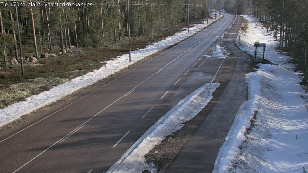 Kelikamerat Kuva Tie 170 Virolahti, Vaahterikonkangas, Virolahti, Kymenlaakso