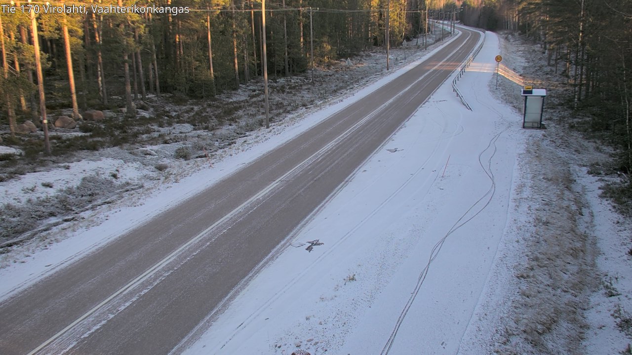 Kelikamerat Kuva Tie 170 Virolahti, Vaahterikonkangas, Virolahti, Kymenlaakso