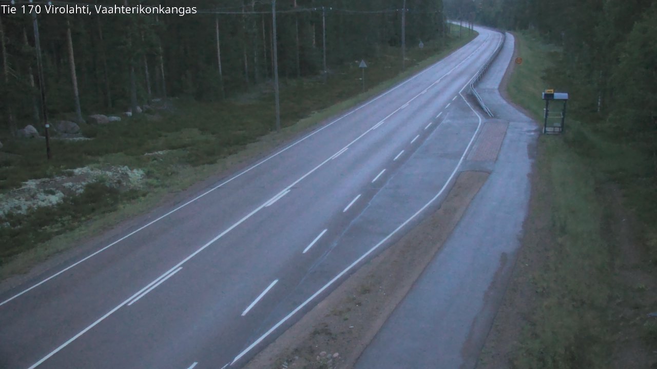 Kelikamerat Kuva Tie 170 Virolahti, Vaahterikonkangas, Virolahti, Kymenlaakso