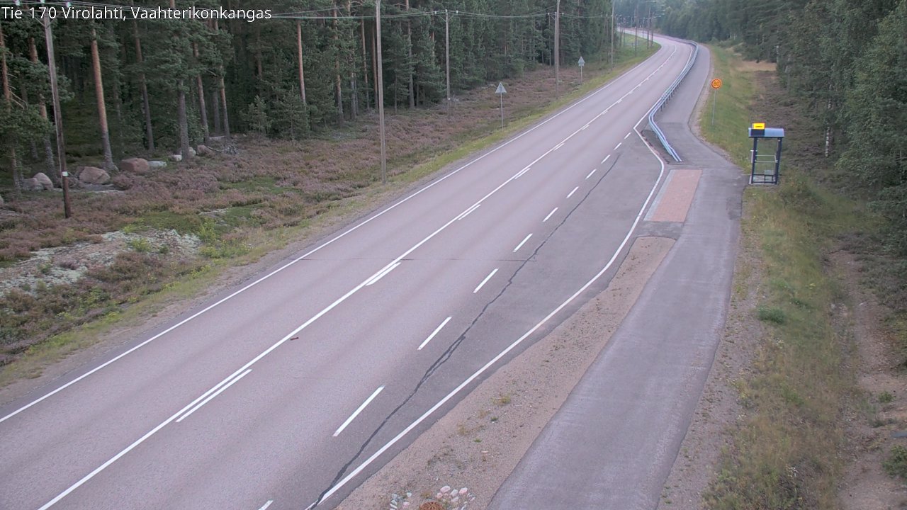 Kelikamerat Kuva Tie 170 Virolahti, Vaahterikonkangas, Virolahti, Kymenlaakso