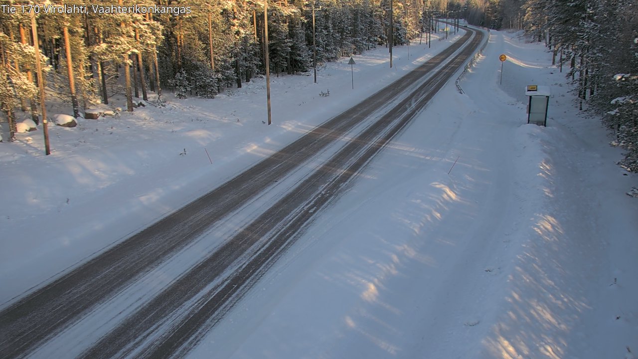 Kelikamerat Kuva Tie 170 Virolahti, Vaahterikonkangas, Virolahti, Kymenlaakso