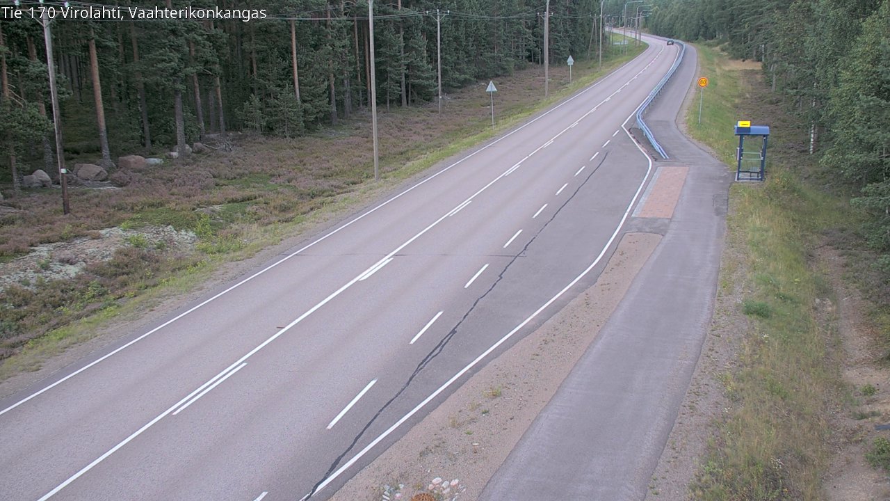 Kelikamerat Kuva Tie 170 Virolahti, Vaahterikonkangas, Virolahti, Kymenlaakso