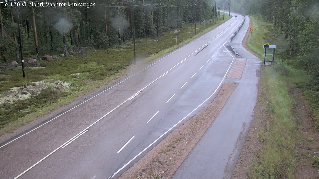 Kelikamerat Kuva Tie 170 Virolahti, Vaahterikonkangas, Virolahti, Kymenlaakso