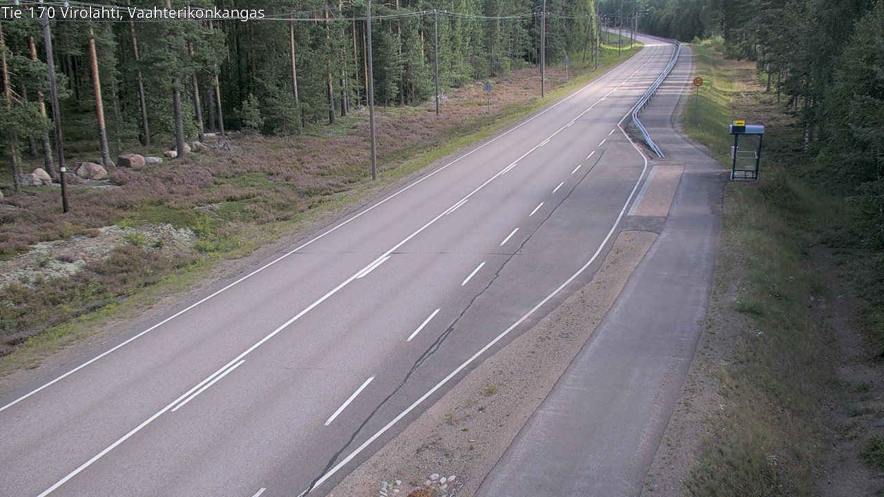 Kelikamerat Kuva Tie 170 Virolahti, Vaahterikonkangas, Virolahti, Kymenlaakso