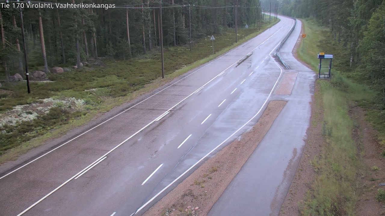 Kelikamerat Kuva Tie 170 Virolahti, Vaahterikonkangas, Virolahti, Kymenlaakso