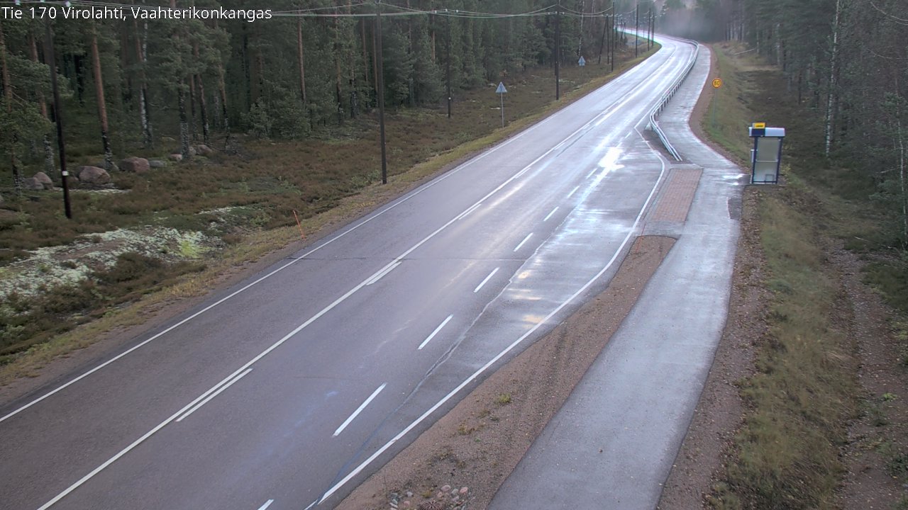 Kelikamerat Kuva Tie 170 Virolahti, Vaahterikonkangas, Virolahti, Kymenlaakso