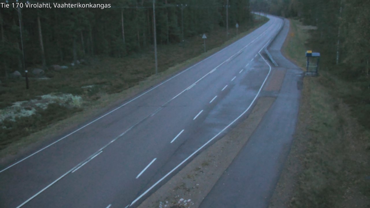 Kelikamerat Kuva Tie 170 Virolahti, Vaahterikonkangas, Virolahti, Kymenlaakso