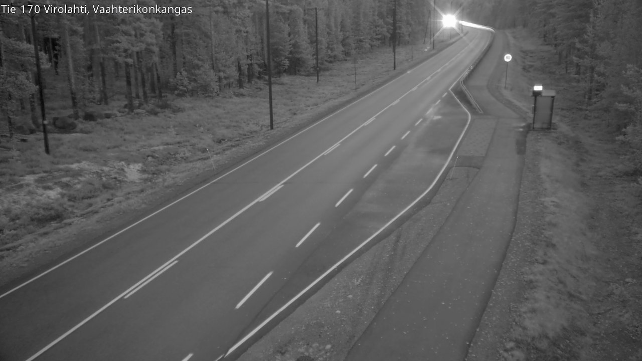 Kelikamerat Kuva Tie 170 Virolahti, Vaahterikonkangas, Virolahti, Kymenlaakso