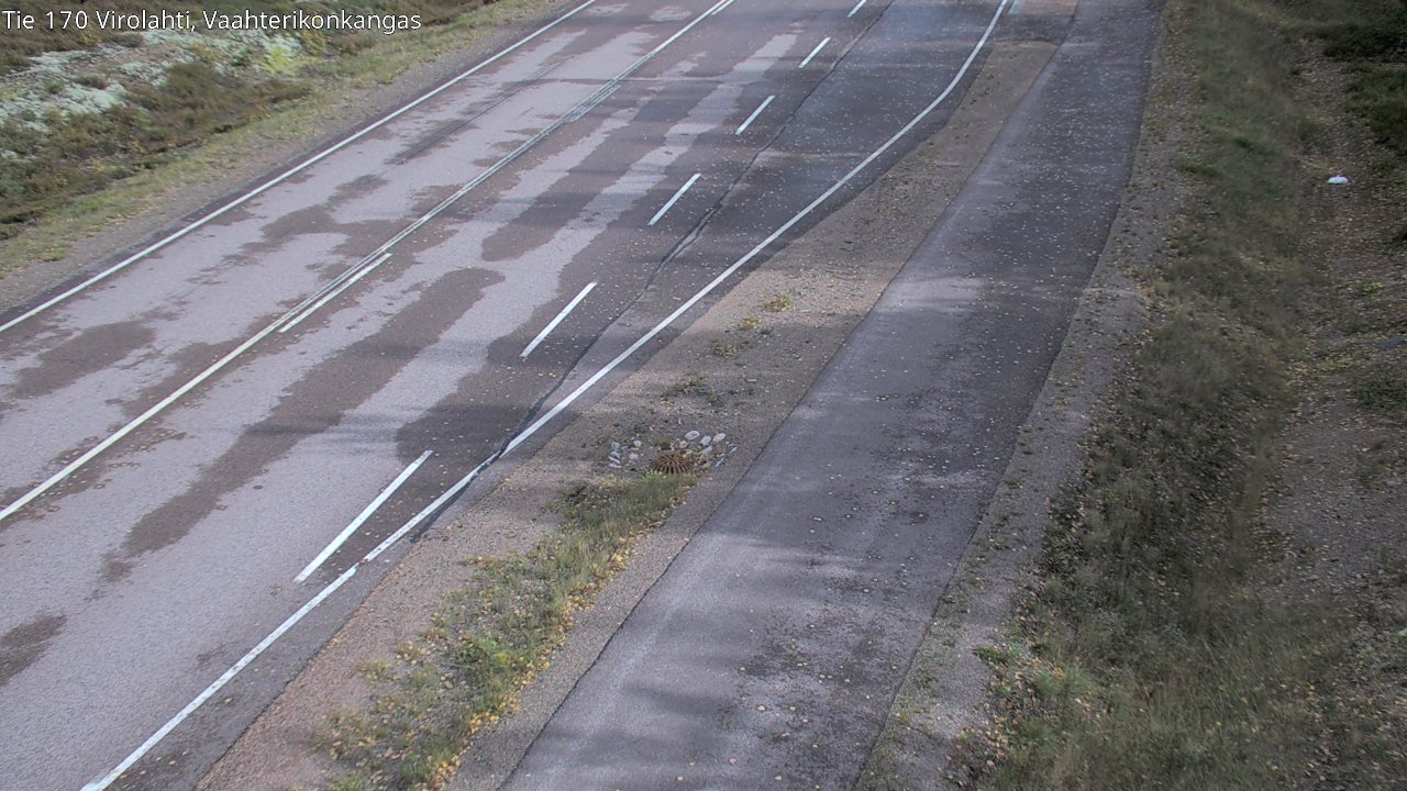 Weather Camera Image Väg 170 Vederlax, Vaahterikonkangas, Virolahti, Kymenlaakso