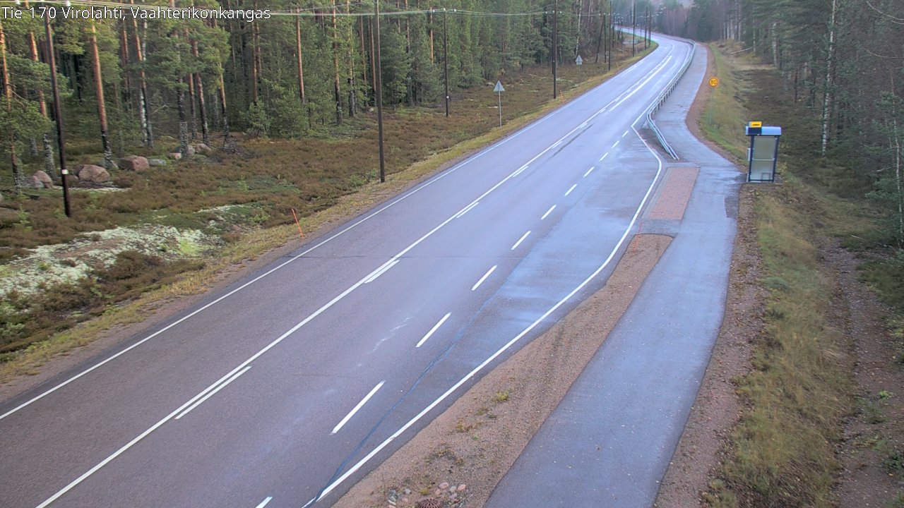 Kelikamerat Kuva Tie 170 Virolahti, Vaahterikonkangas, Virolahti, Kymenlaakso