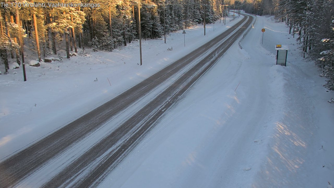 Kelikamerat Kuva Tie 170 Virolahti, Vaahterikonkangas, Virolahti, Kymenlaakso