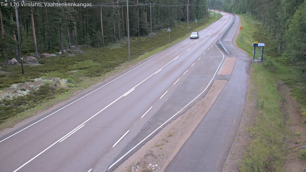 Kelikamerat Kuva Tie 170 Virolahti, Vaahterikonkangas, Virolahti, Kymenlaakso