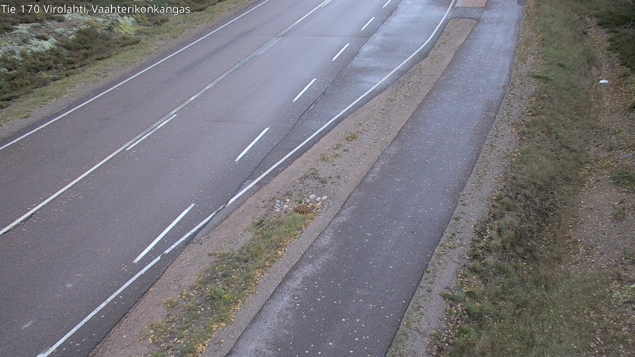 Weather Camera Image Väg 170 Vederlax, Vaahterikonkangas, Virolahti, Kymenlaakso