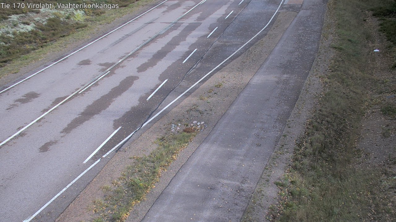 Weather Camera Image Väg 170 Vederlax, Vaahterikonkangas, Virolahti, Kymenlaakso