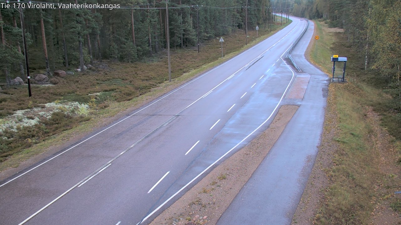 Kelikamerat Kuva Tie 170 Virolahti, Vaahterikonkangas, Virolahti, Kymenlaakso