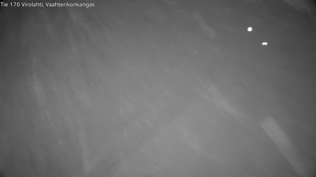 Weather Camera Image Väg 170 Vederlax, Vaahterikonkangas, Virolahti, Kymenlaakso