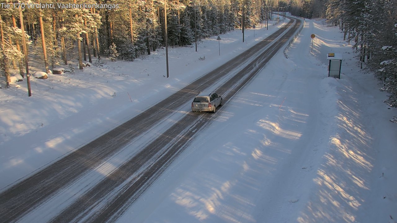 Kelikamerat Kuva Tie 170 Virolahti, Vaahterikonkangas, Virolahti, Kymenlaakso