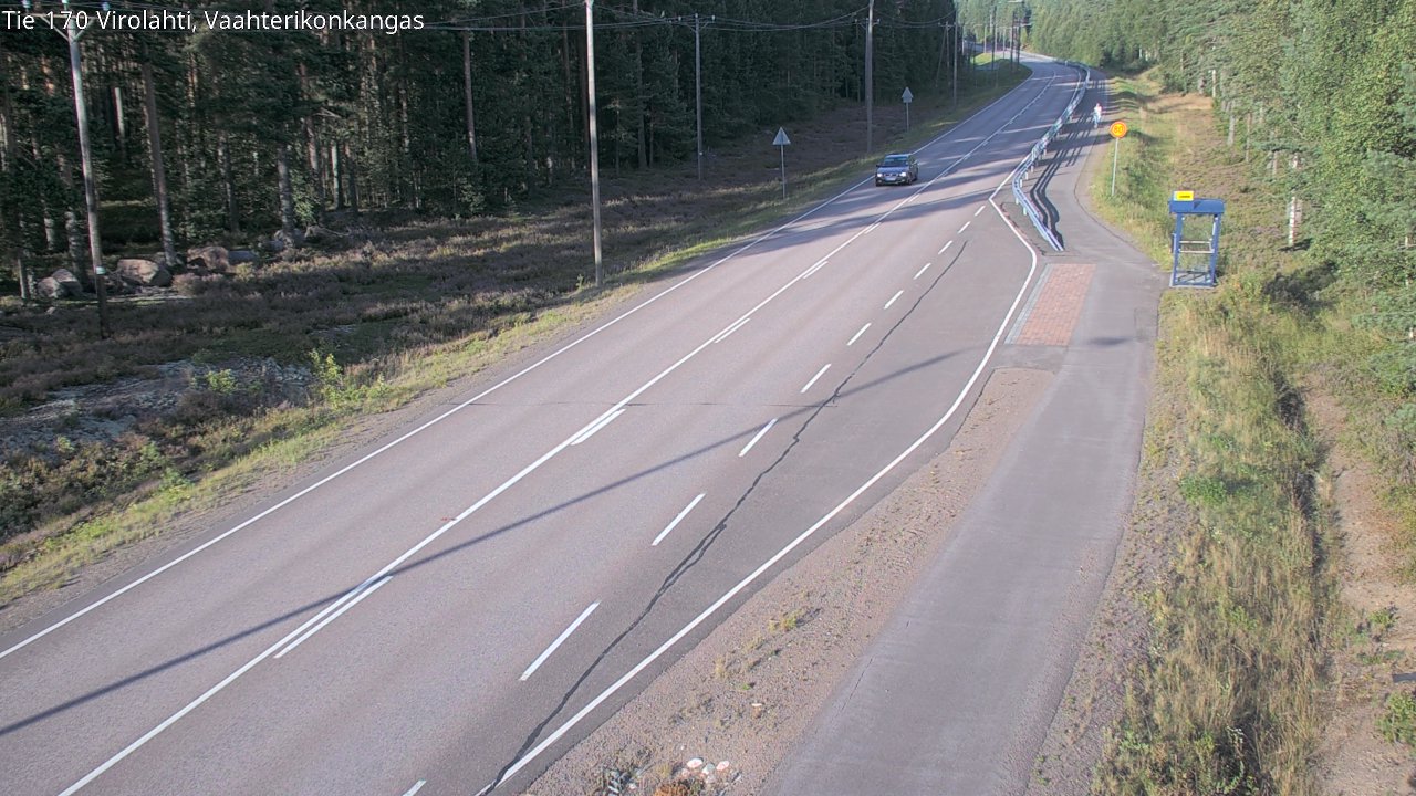 Kelikamerat Kuva Tie 170 Virolahti, Vaahterikonkangas, Virolahti, Kymenlaakso